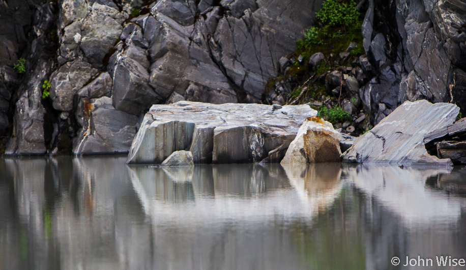 Passing through Door Number 3 into Alsek Lake in Alaska