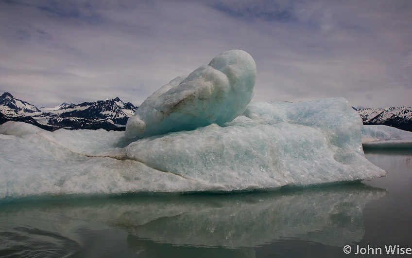 An iceberg from Alsek Lake in Alaska