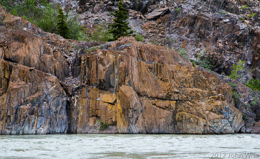 On the Alsek River in Kluane National Park Yukon, Canada