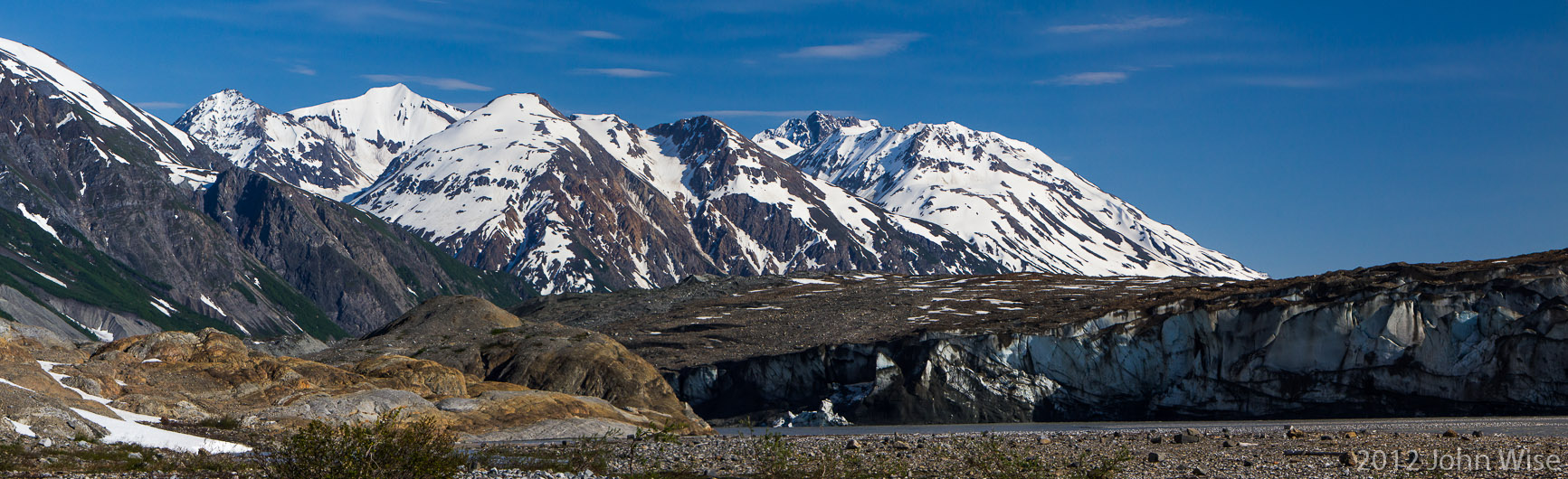 The Tweedsmuir Glacier in Tatshenshini-Alsek Provincial Park British Columbia, Canada
