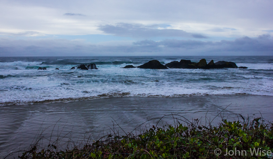 South of Newport, Oregon on the coast