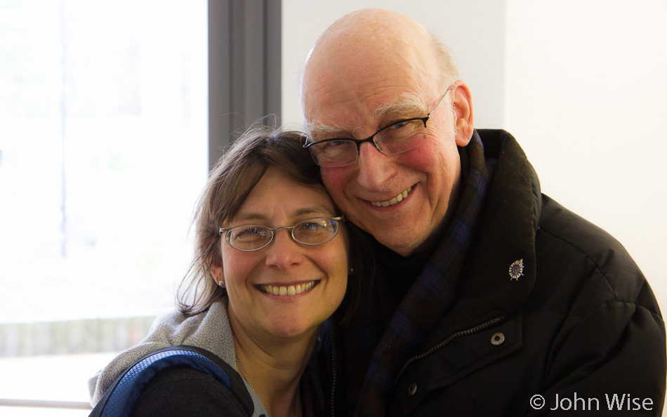 Caroline Wise and Hanns Engelhardt in Karlsruhe, Germany