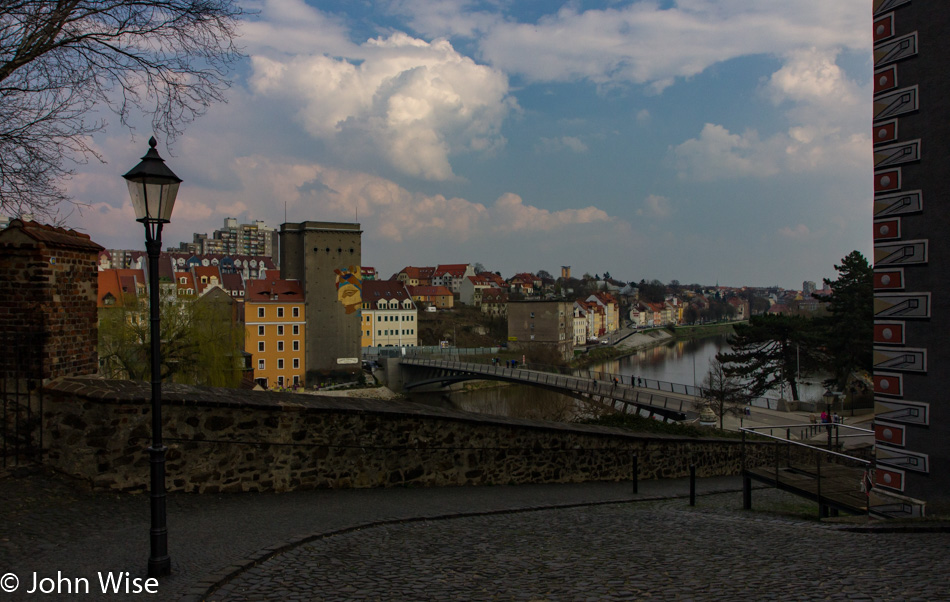 Looking towards Zgorzelec, Poland