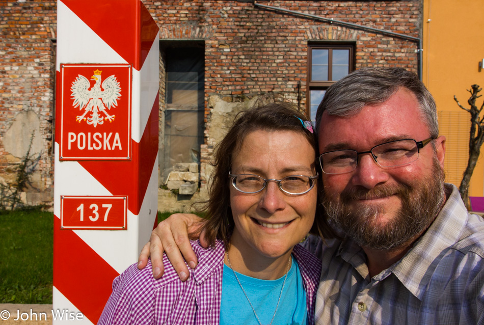 Caroline Wise and John Wise in Zgorzelec, Poland