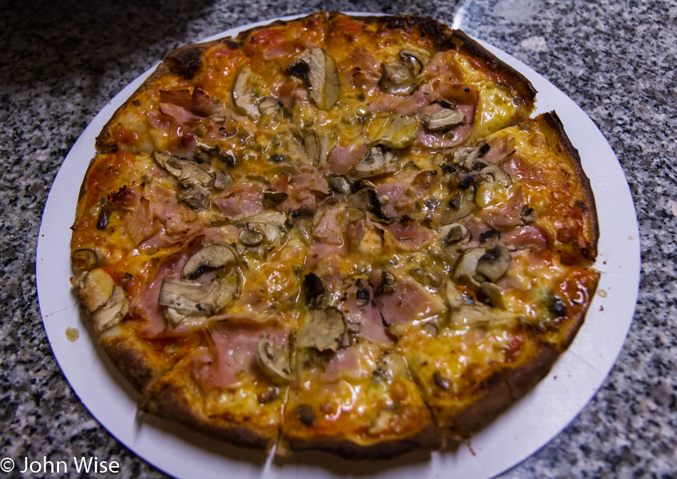 Olbia Pizza in Frankfurt, Germany