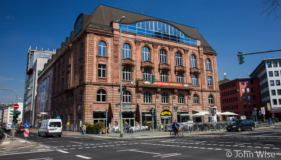 The former Volksbildungsheim in Frankfurt, Germany