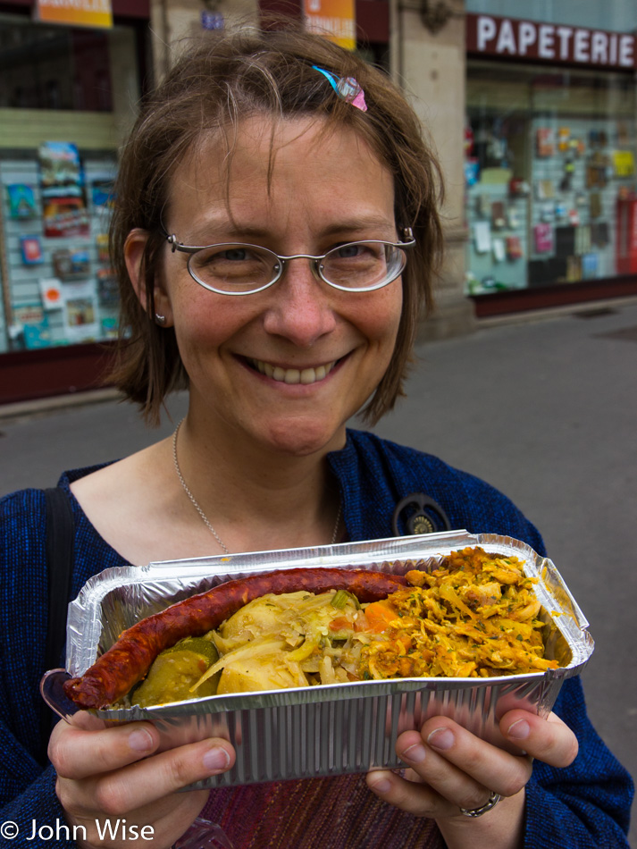 Caroline Wise in Strasbourg, France