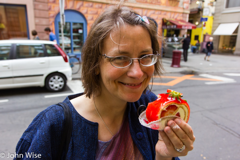 Caroline Wise in Strasbourg, France