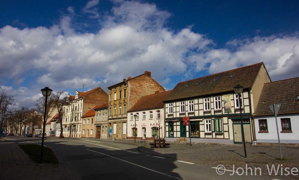 Houses from the village of Stendal, Germany