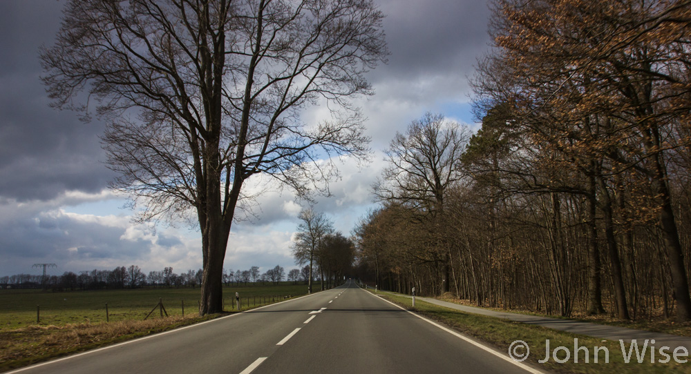 Approaching the Ratzenburg area in Germany