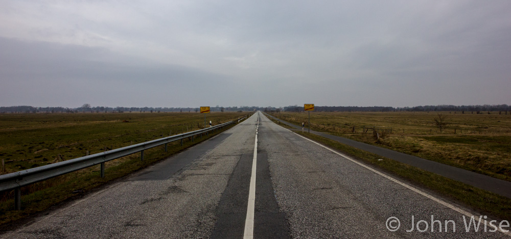 Heading to the sea in northern Germany