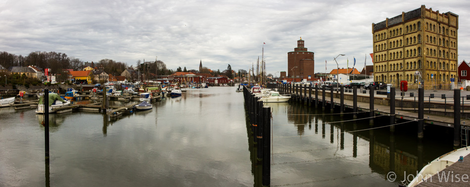 The harbor at Eckernförde, Germany