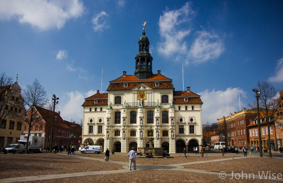 The Rathaus (City Hall) in Lüneburg, Germany