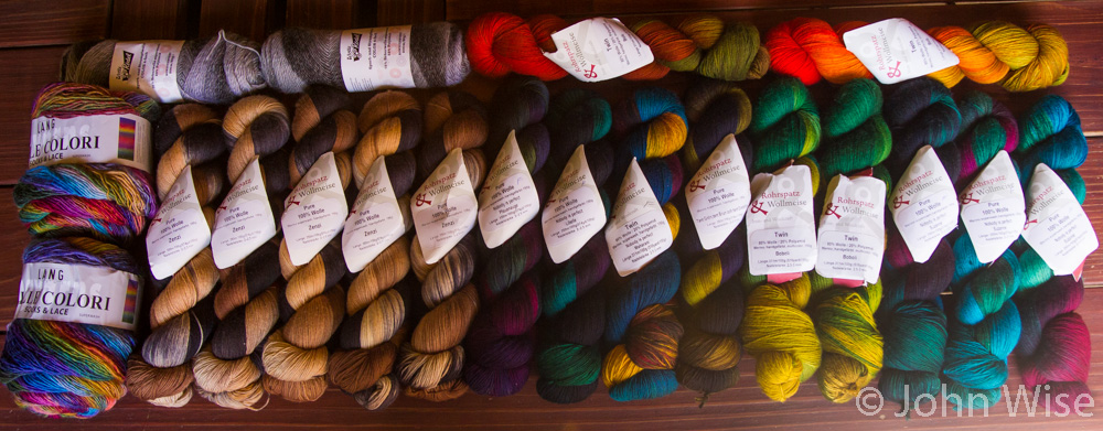 Yarn collected in Germany