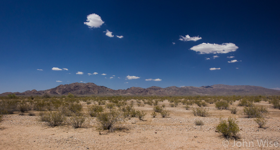 The Arizona desert