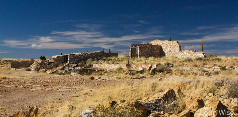 Ruins at Two Guns, Arizona