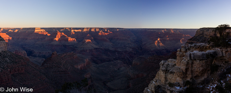 Grand Canyon National Park at dawn