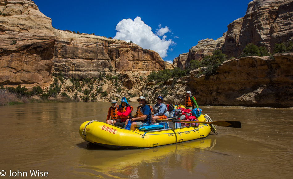 Rafting the Yampa River