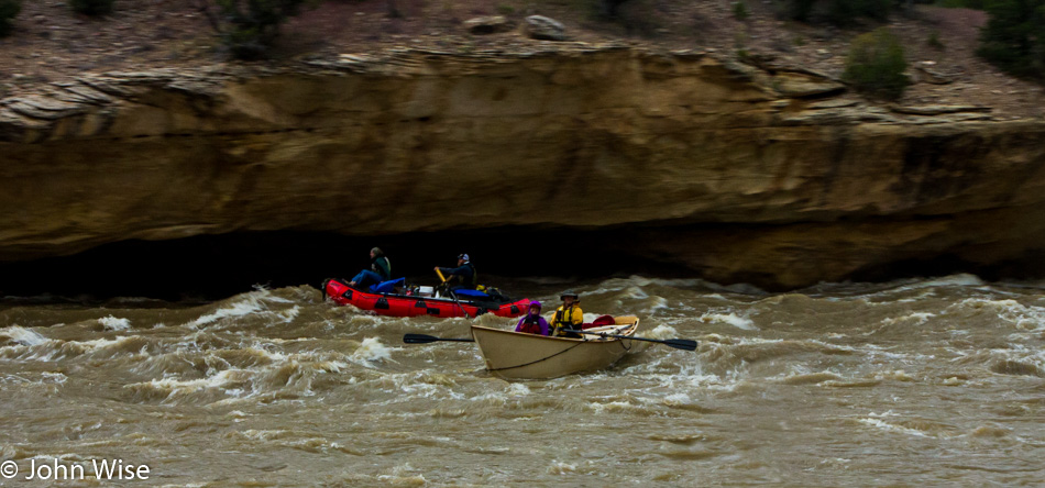 Plying the Yampa River