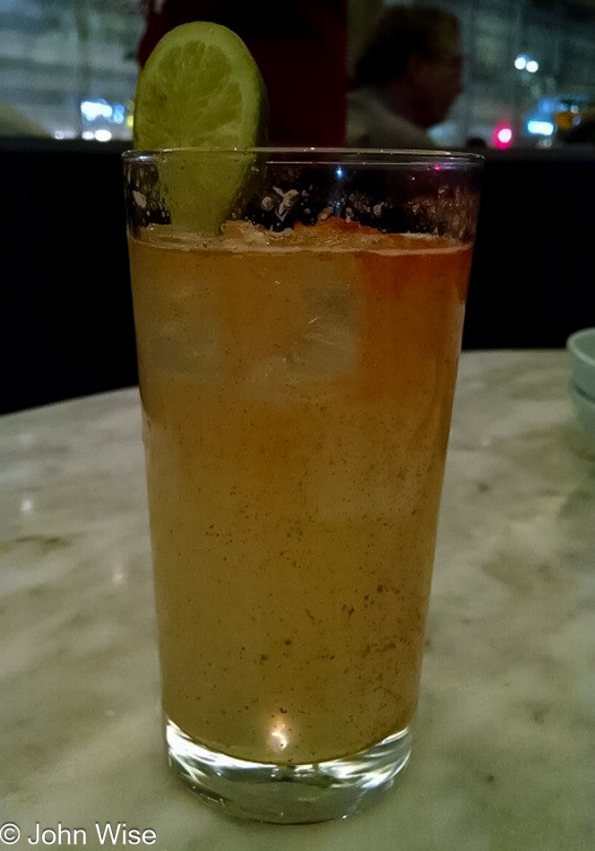 Celery Root drink from Pot in Koreatown Los Angeles