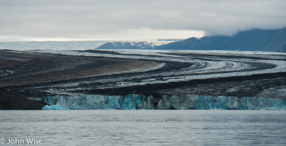 Lowell Glacier in Kluane National Park Yukon, Canada