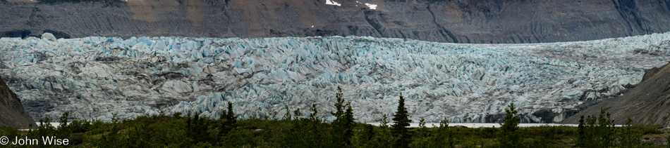 Fischer Glacier off the Alsek River in Yukon, Canada
