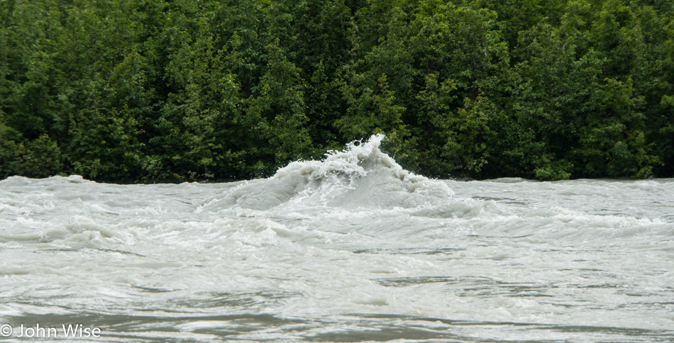 The Alsek River in Yukon, Canada