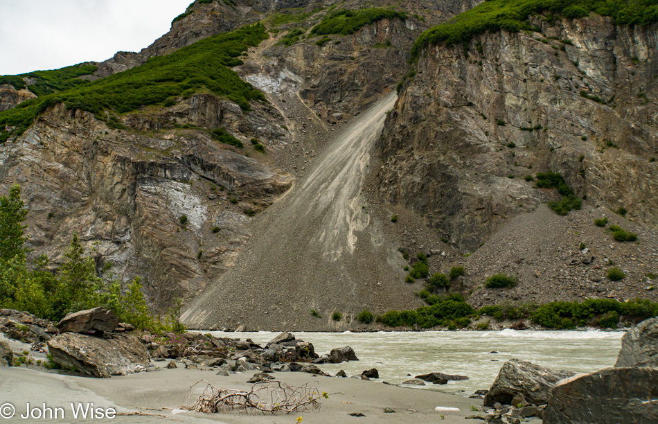 The Alsek River in Canada