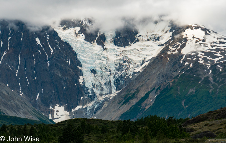 Mt. Blackadar along the Alsek river in British Columbia, Canada