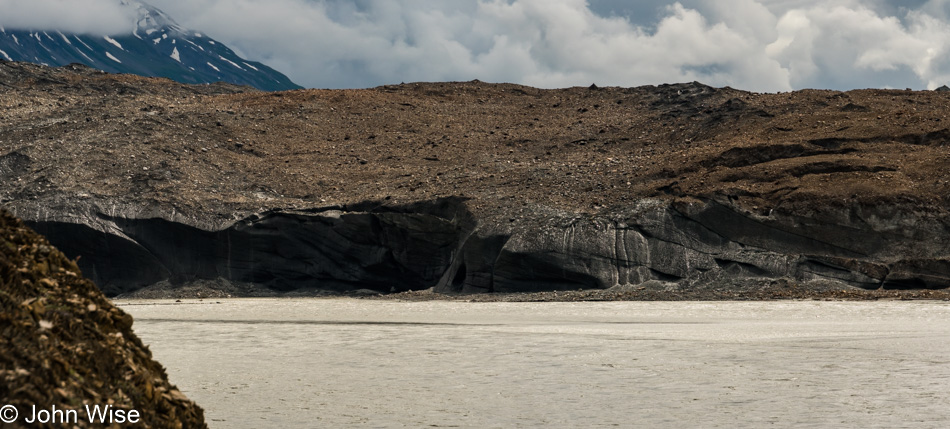 Tweedsmuir Glacier on the Alsek River in British Columbia, Canada