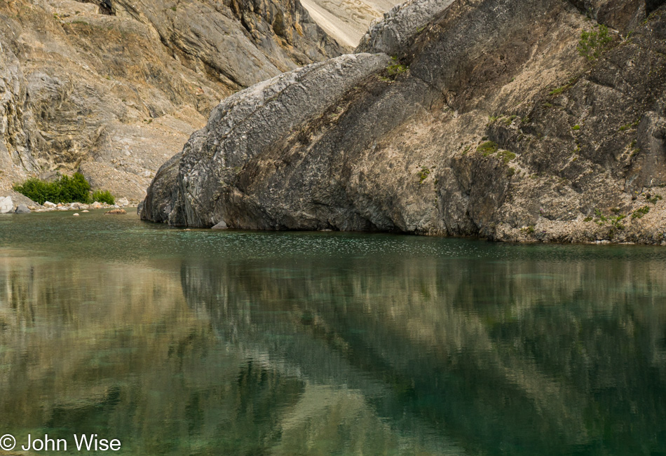 On the trail to the Turnback Canyon Overlook on the Alsek River in British Columbia, Canada