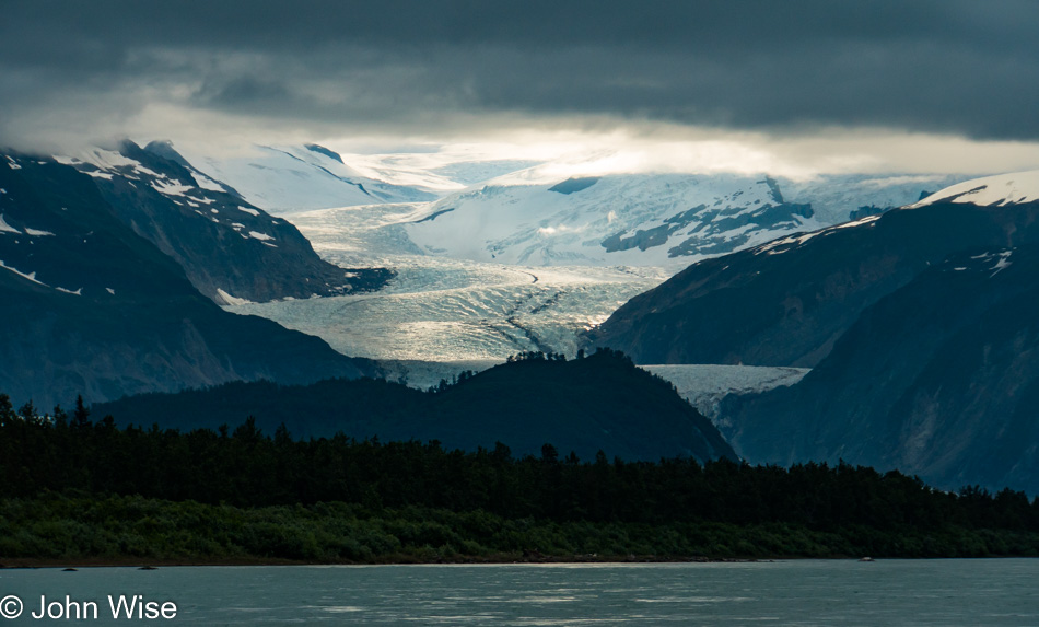 On the Alsek River in Alaska