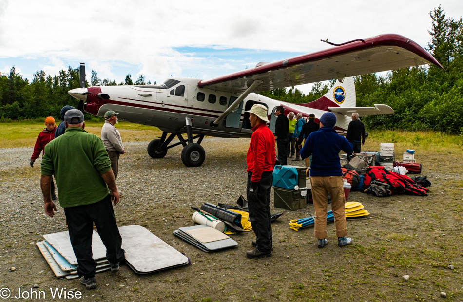 The plane from Yakutat Coastal Airlines