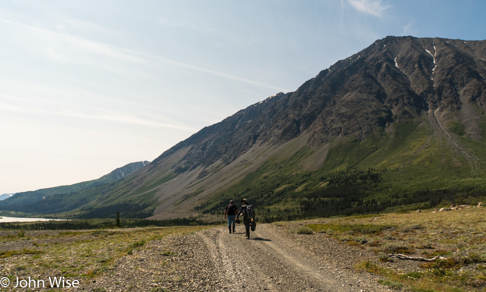 The Alsek Valley Trail in Kluane National Park Yukon, Canada