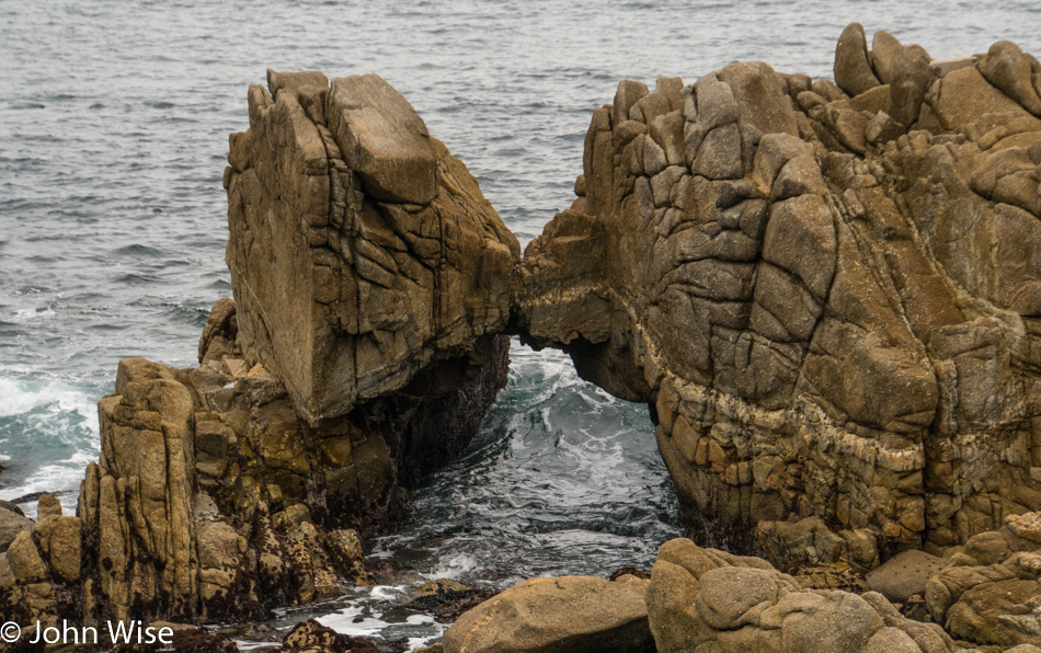 Coastal rocks in Pacific Grove, California