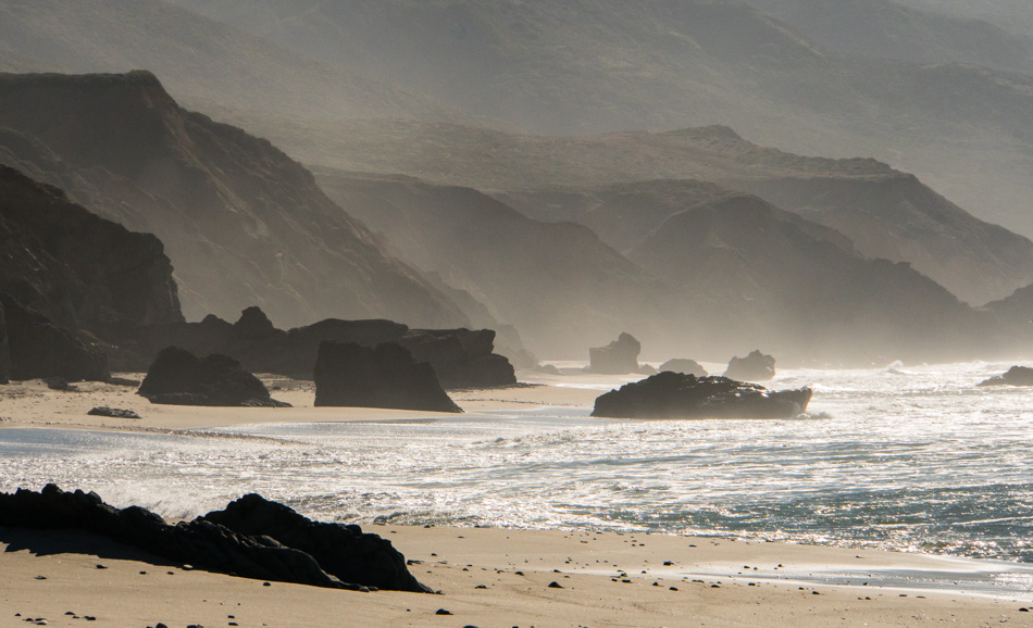 Andrew Molera State Park beach looking south