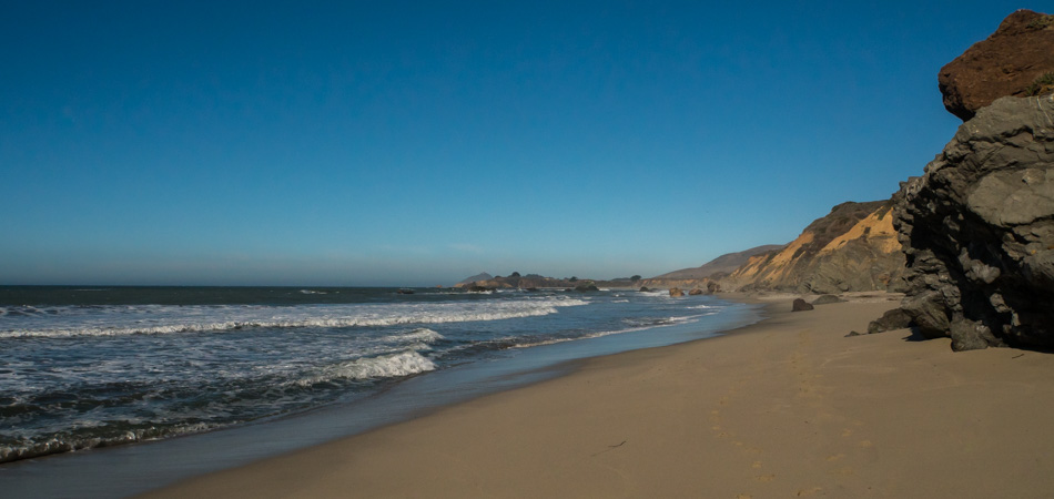 Looking north at Andrew Molera State Park