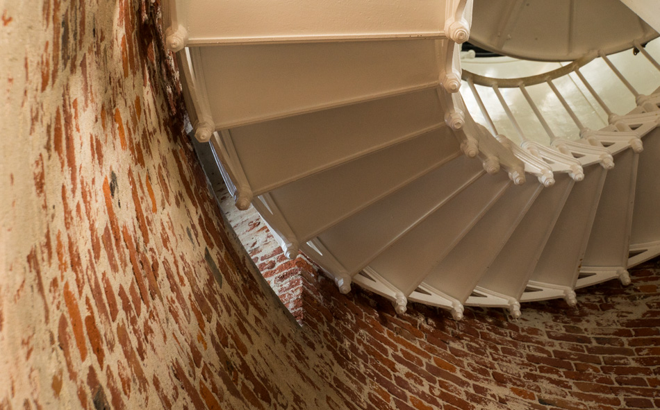 Inside the Point Sur Lighthouse