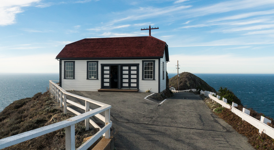 The carpentry and blacksmith shop at Point Sur Light Station