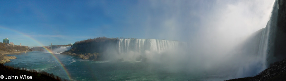 Journey Behind the Falls viewing platform in Canada