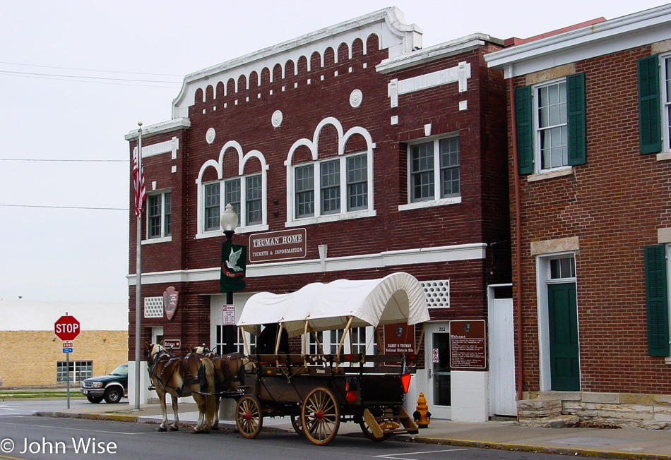 Truman Home visitors center in Independence, Missouri