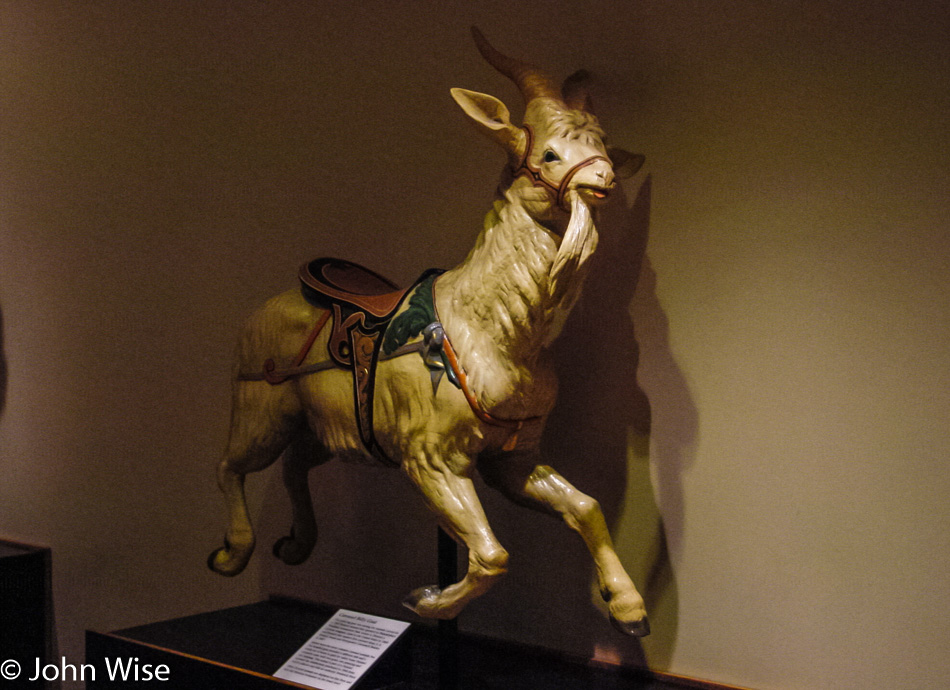 Carousel Billy Goat at National Museum of American History in Washington D.C.