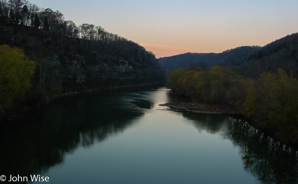 Crossing the Kentucky River on Route 68
