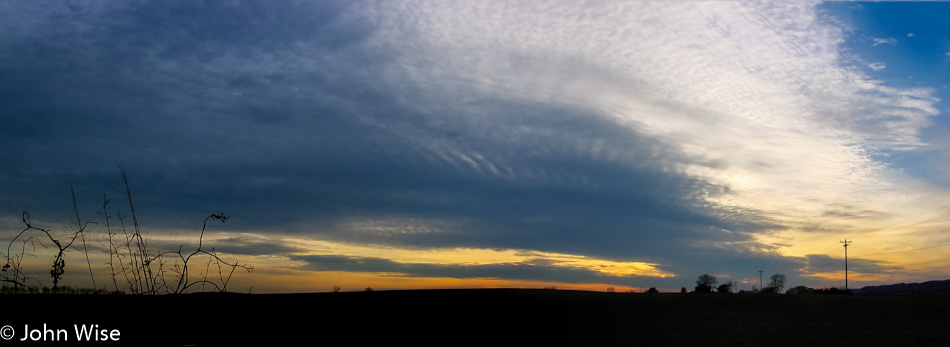 Sunset in western Kentucky