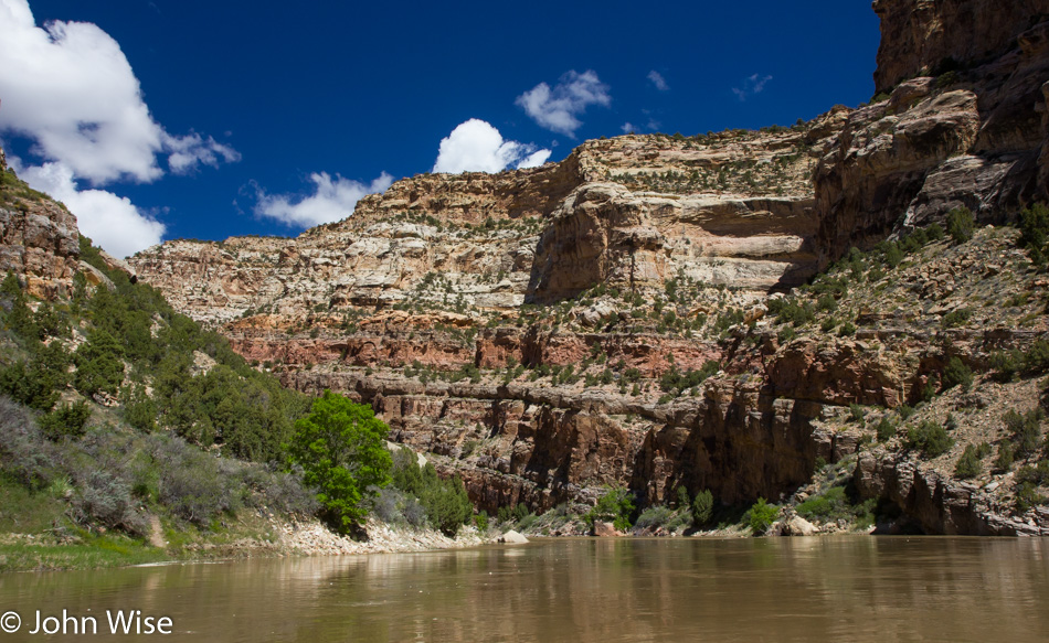 On the Yampa river in Dinosaur National Monument Colorado