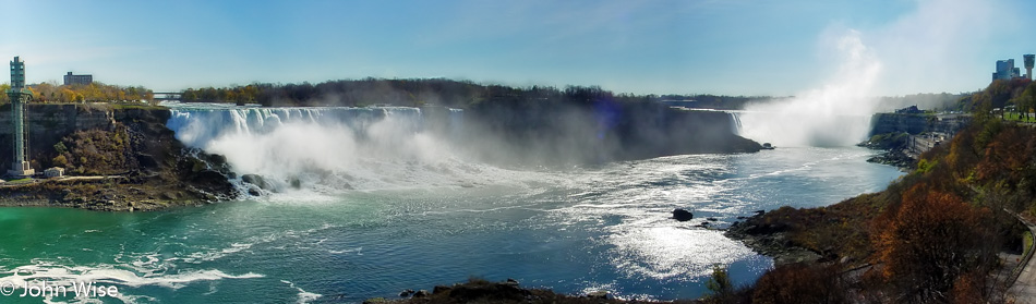 Niagara Falls Panorama from Canadian side