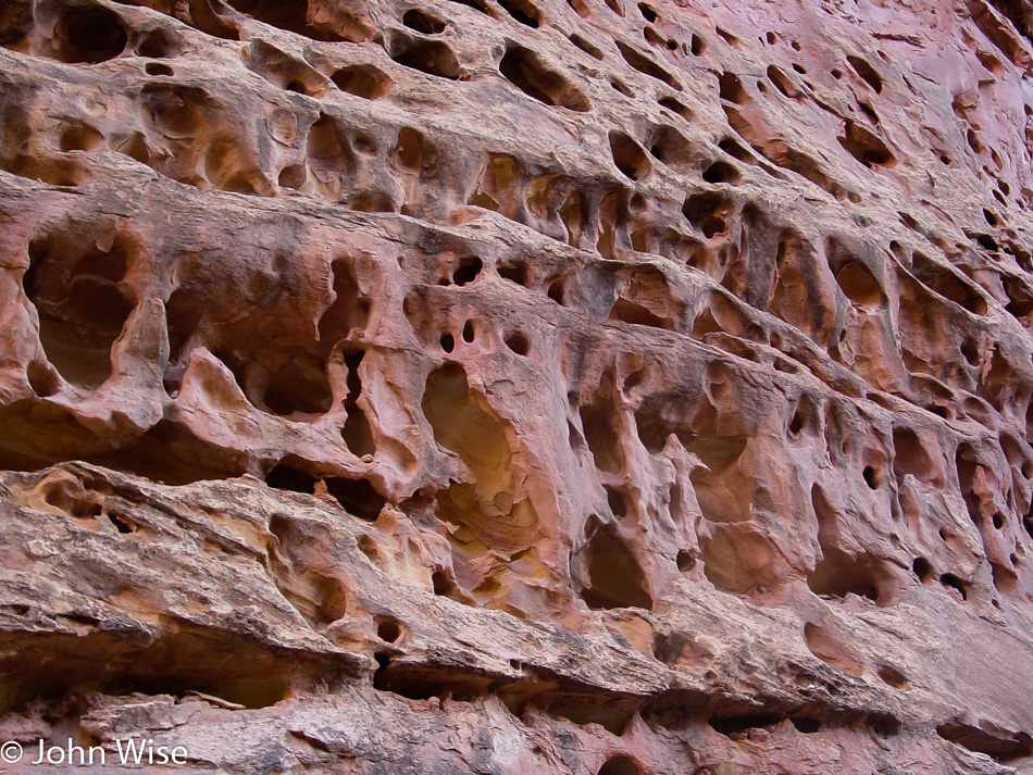 Geological formation in Capitol Reef National Park, Utah