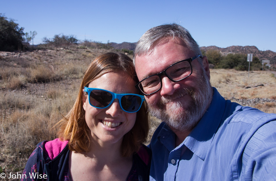 Jessica Aldridge and John Wise in Miami, Arizona