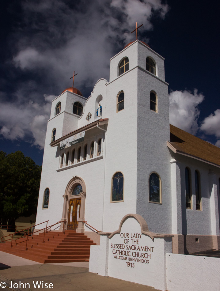 Our Lady of the Blessed Sacrament Catholic Church in Miami, Arizona