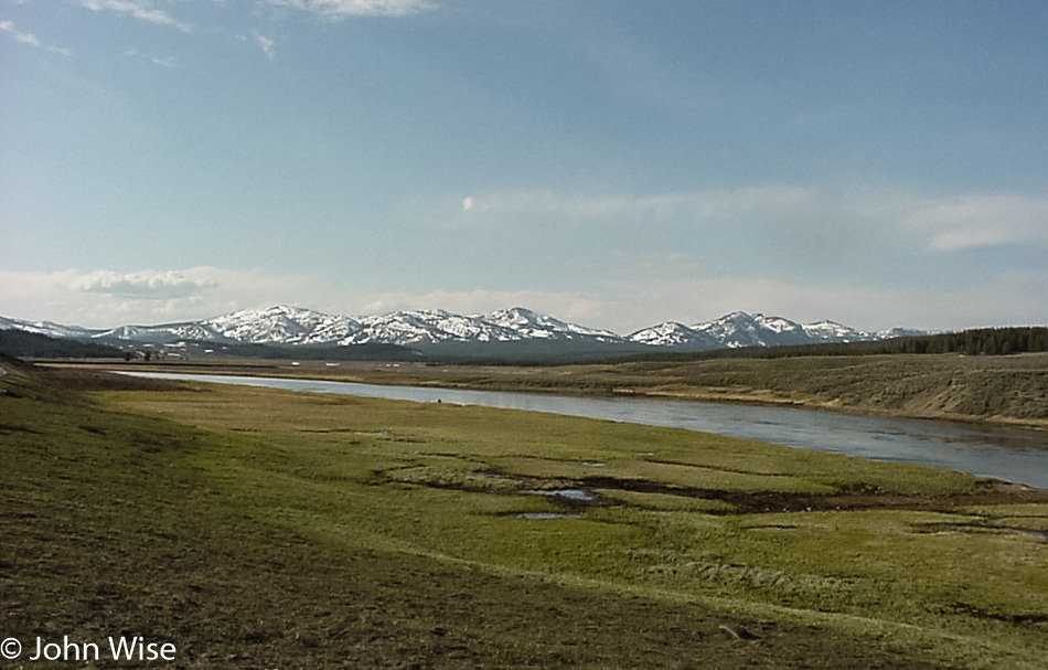 Vista in Yellowstone National Park, Wyoming